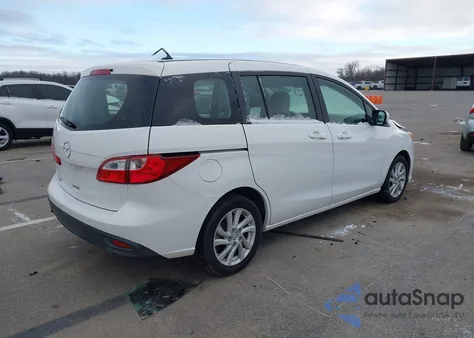 2012 Mazda Mazda5 Sport from USA, damaged, VIN JM1CW2BLXC0110217